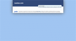 Desktop Screenshot of nuwise.com